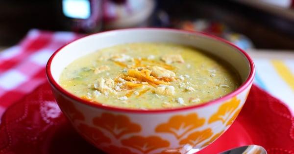 Slow Cooker Broccoli Cheese Soup