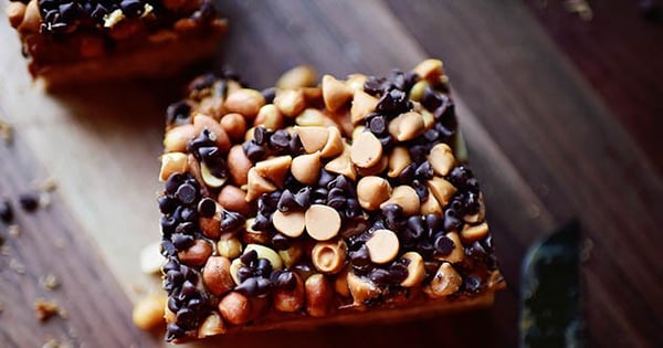 Chocolate Butterscotch Caramel Bars