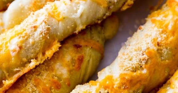 Cheesy Garlic Breadsticks