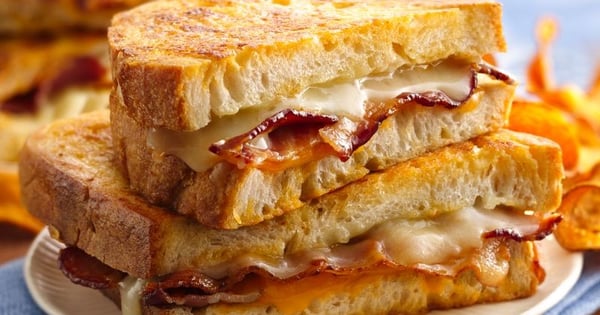 Beer Battered Grilled Cheese Sandwiches