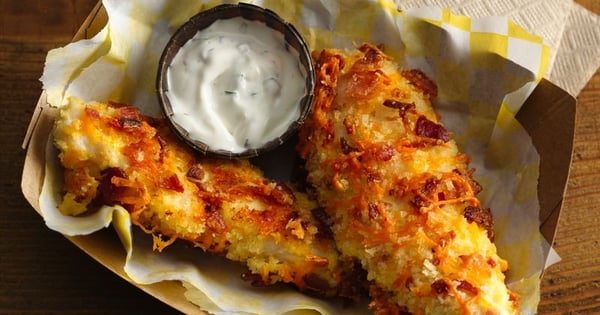 Cheddar Bacon Chicken Tenders