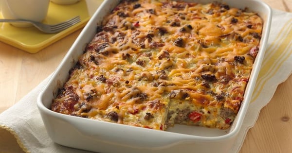Impossibly Easy Breakfast Bake (Crowd Size)