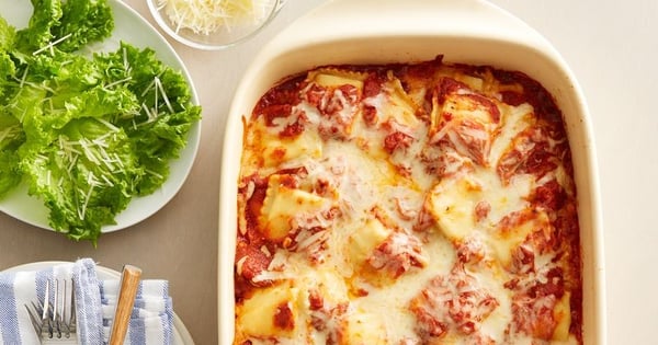 Easy Ravioli Bake