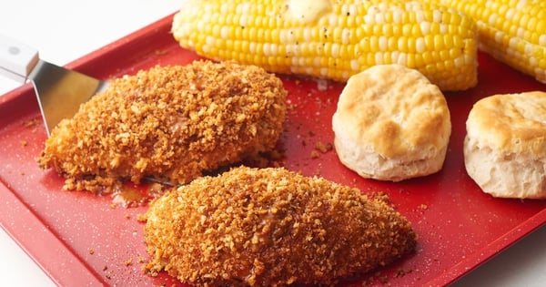 Nashville Hot Chicken Sheet-Pan Dinner (Cooking for 2)