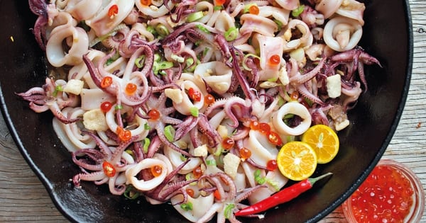 Spicy Sizzling Squid (Sisig na Pusit)