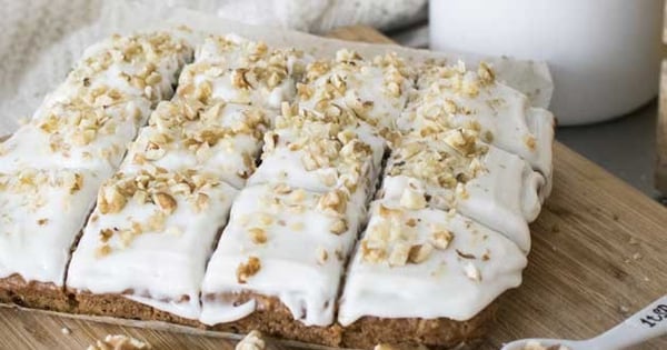 Carrot Cake Bars with Cream Cheese Frosting