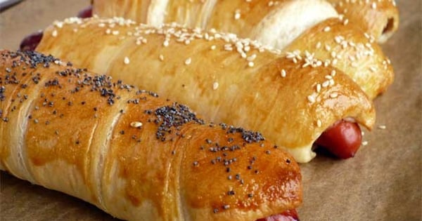 Homemade Bagel Dogs
