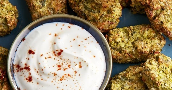 Broccoli cheddar tots