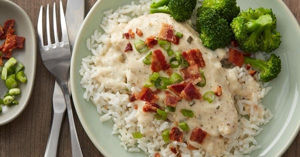 Slow-Cooker Creamy Ranch Chicken