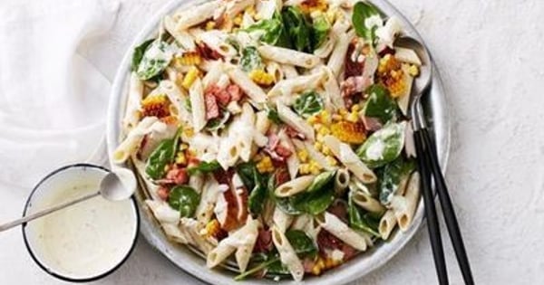 Barbecue Chicken Pasta Salad