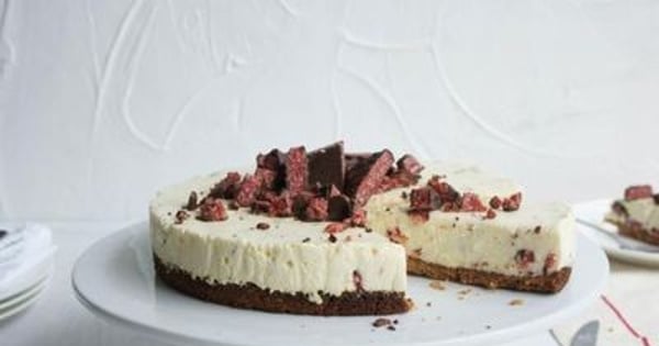 Cherry Ripe Cheesecake