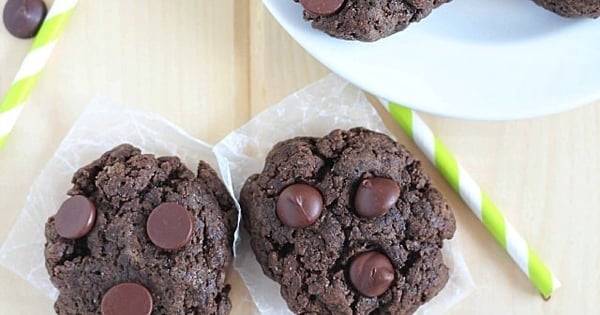 Double Chocolate Avocado Cookies