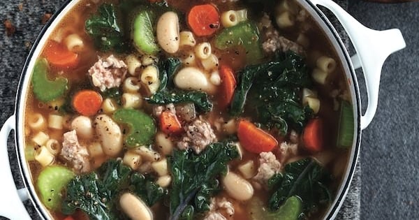 Sausage and kale soup