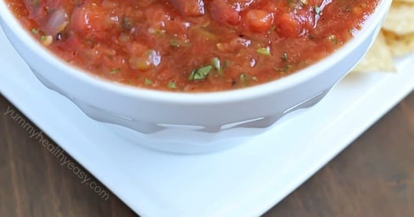 Best Ever Roasted Salsa
