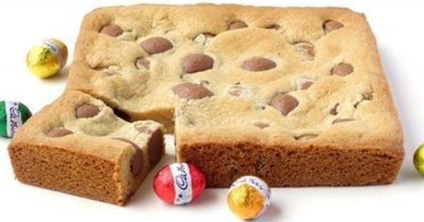 Easter Egg Cookie Slice