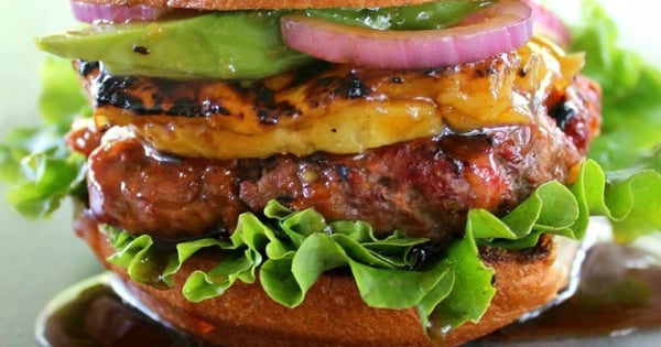 Hawaiian Teriyaki Burger