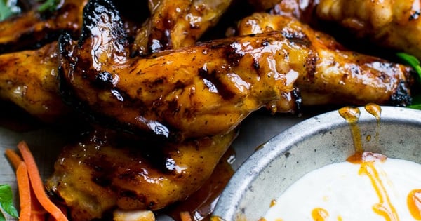 Honey Buffalo Chicken Wings
