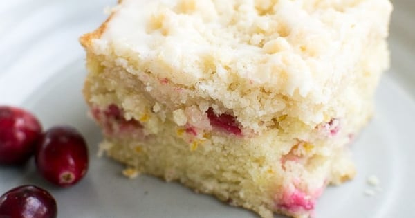 Cranberry Orange Coffee Cake