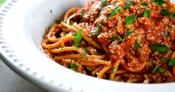Spaghetti with Meat Sauce