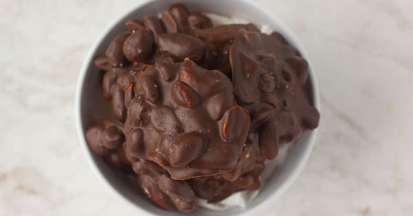 Salted Dark Chocolate Clusters
