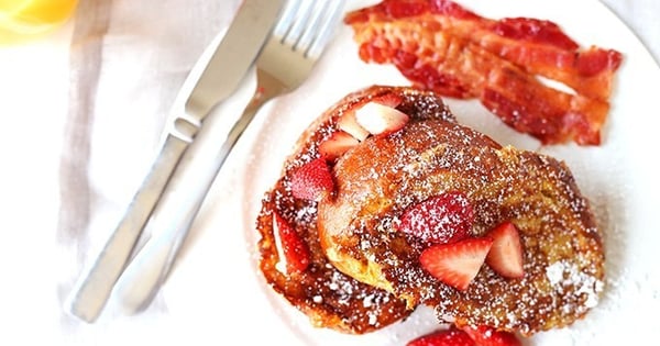 Stuffed French Toast Recipe with Strawberries
