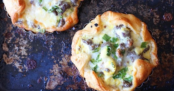 Steak and White Cheddar Egg Souffles