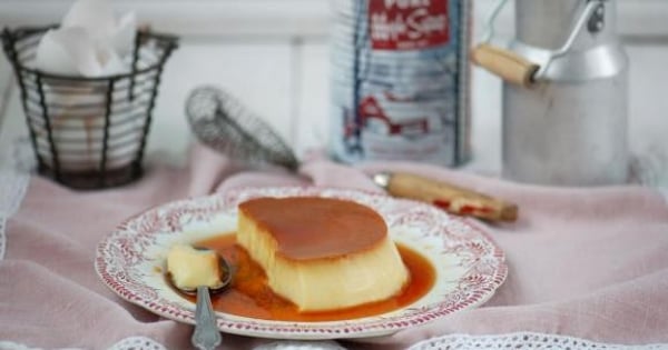 Maple Caramel Custard