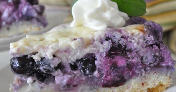 Nova Scotia Blueberry Cream Cake