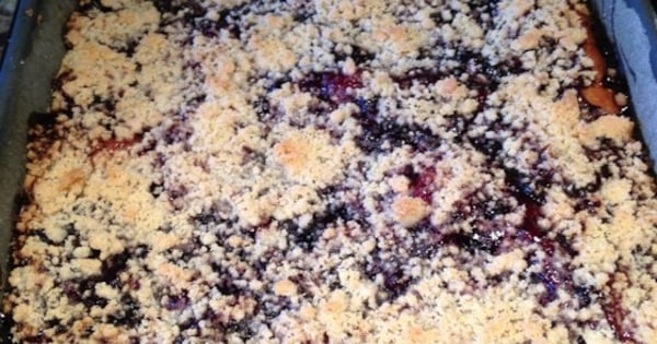 Yummy Blueberry Breakfast Cake