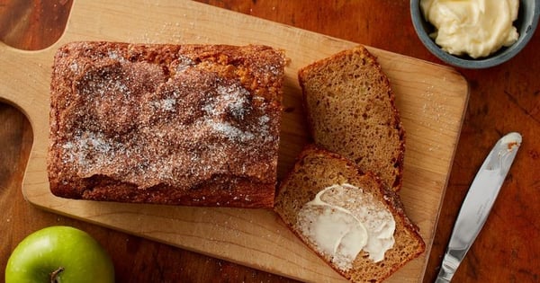 Easy Cake Mix Apple Bread