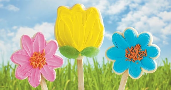 Spring Bouquet Cookies