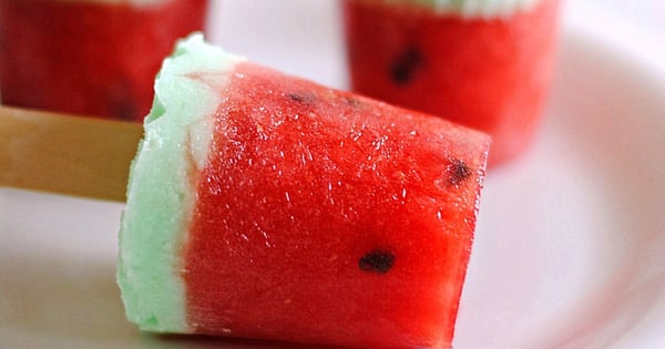 Watermelon Ice Pops