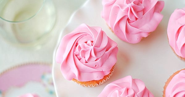 Strawberry Moscato Cupcakes