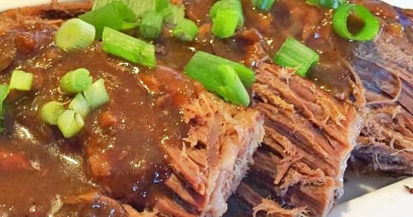 Roast Beef with Onion au Jus