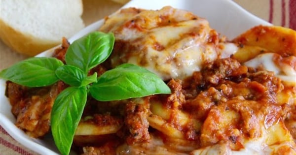Randy's Slow Cooker Ravioli Lasagna