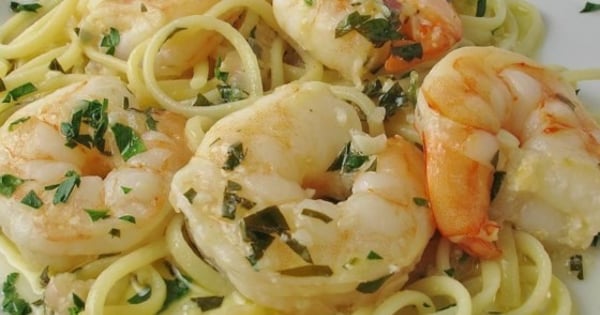 Shrimp Scampi with Pasta