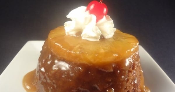 Spicy Pineapple Upside Down Cake