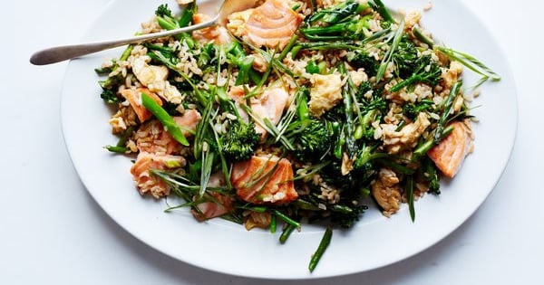 Salmon Fried Rice