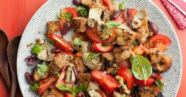 Artichoke and Tomato Panzanella