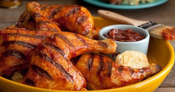 The Ultimate Barbecued Chicken