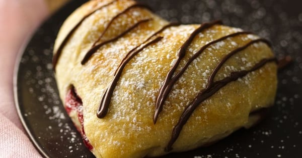 Chocolate-Raspberry Hearts