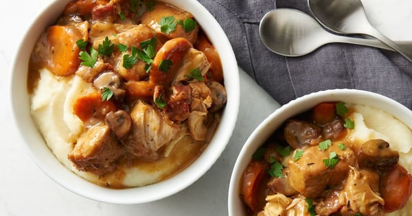 Slow-Cooker Chicken Burgundy Stew