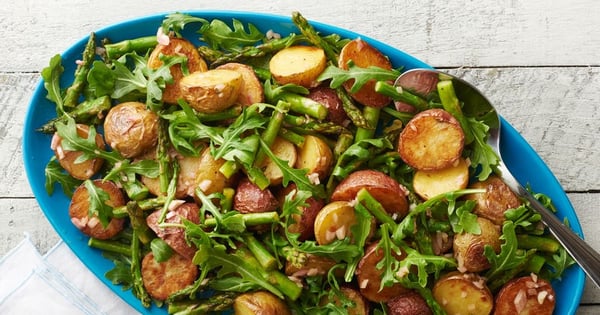 Spring Roasted Potato Salad