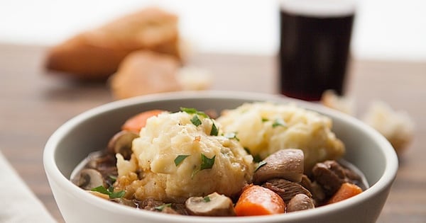 Beef Stew with Potato Dumplings