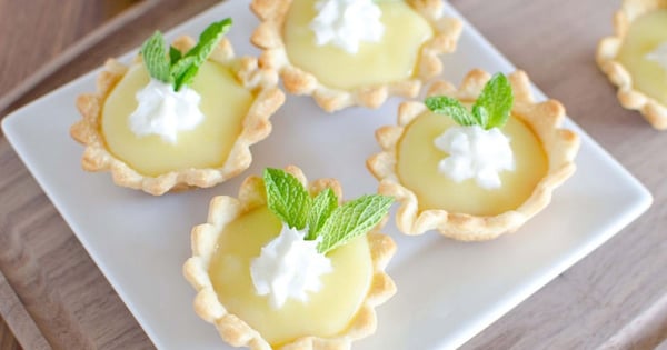 Mini Mojito Tarts