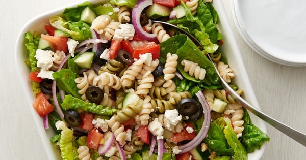 Greek Tossed Pasta Salad