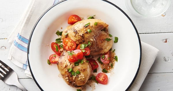 5-Ingredient Slow-Cooker Balsamic Chicken