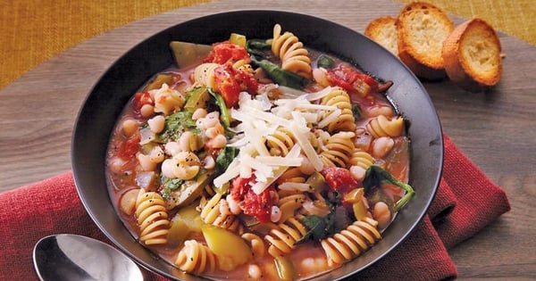 Italian Pasta-Bean Stew