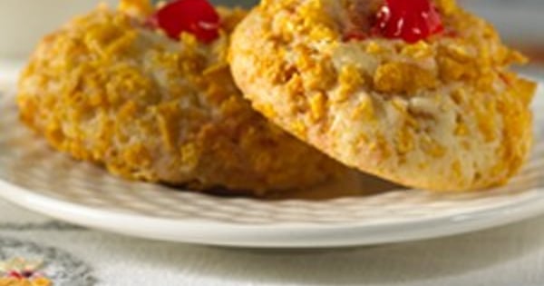 Cherry Dot Cookies