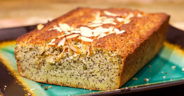 Keto Almond Poppyseed Bread